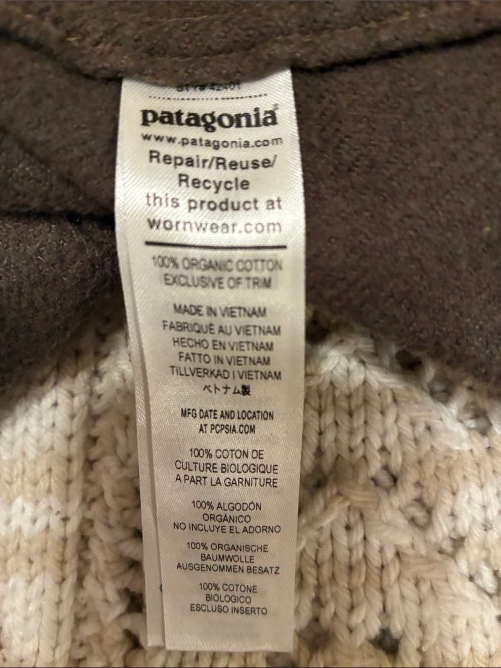Patagonia Men's Brown Lightweight Shirt Jacket - Picture 4 of 4